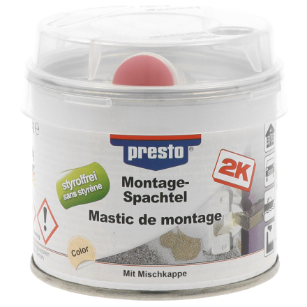 Montagespachtel styrolfrei